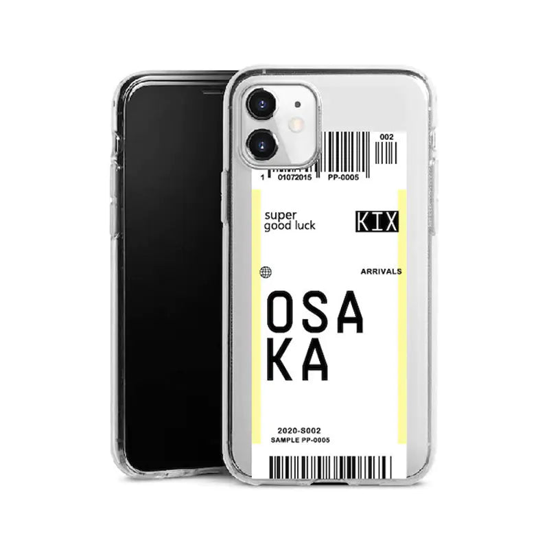 City Barcode Art Mobile Phone Case