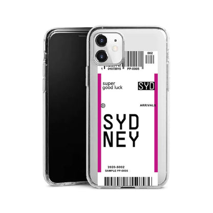 City Barcode Art Mobile Phone Case