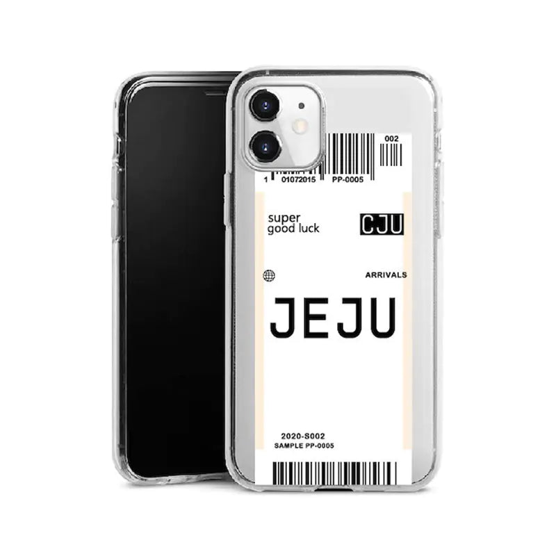City Barcode Art Mobile Phone Case